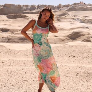 Kulani Kinis Pastel Seashell Swim Cover-Up